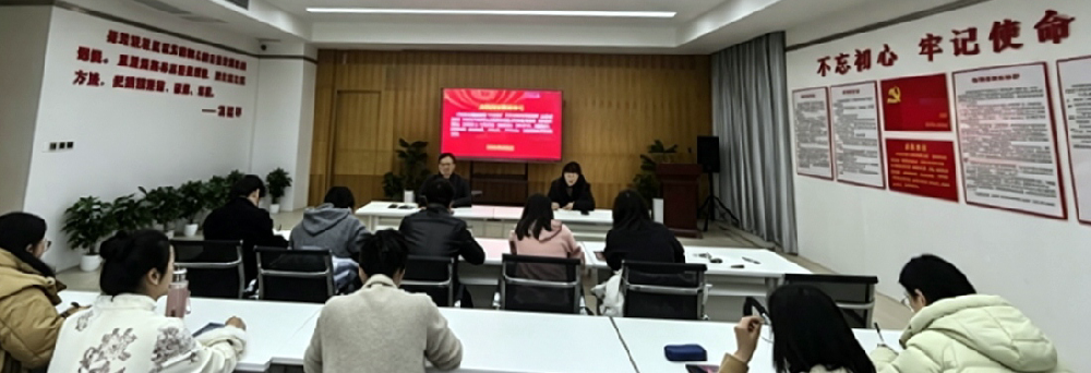 南教院临时党支部开展2025年全国两会精神专题讲座